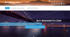 Desktop Screenshot of brandbyte.com